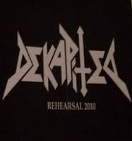 DEKAPITED - Rehearsal 2010 cover 