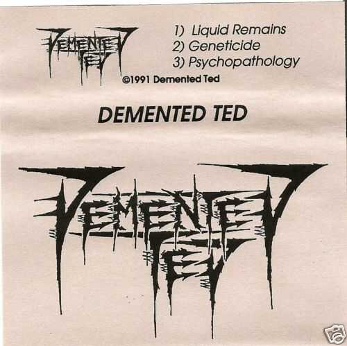 DEMENTED TED - Demo 1991 cover 
