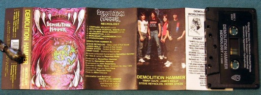 DEMOLITION HAMMER - Necrology cover 