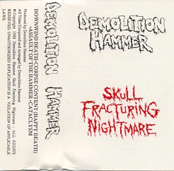 DEMOLITION HAMMER - Skull Fracturing Nightmare cover 