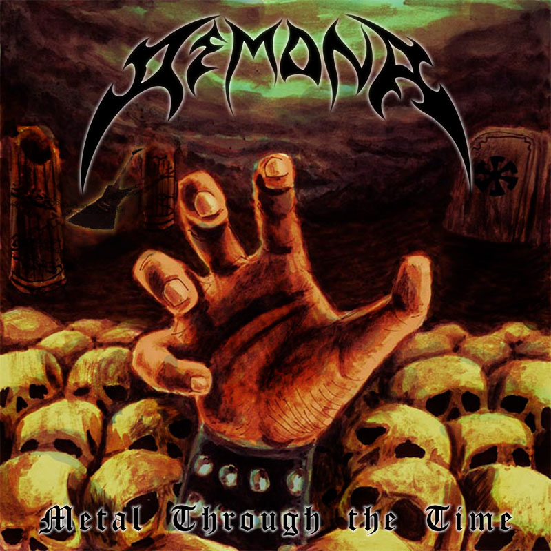 DEMONA - Metal Through the Time cover 