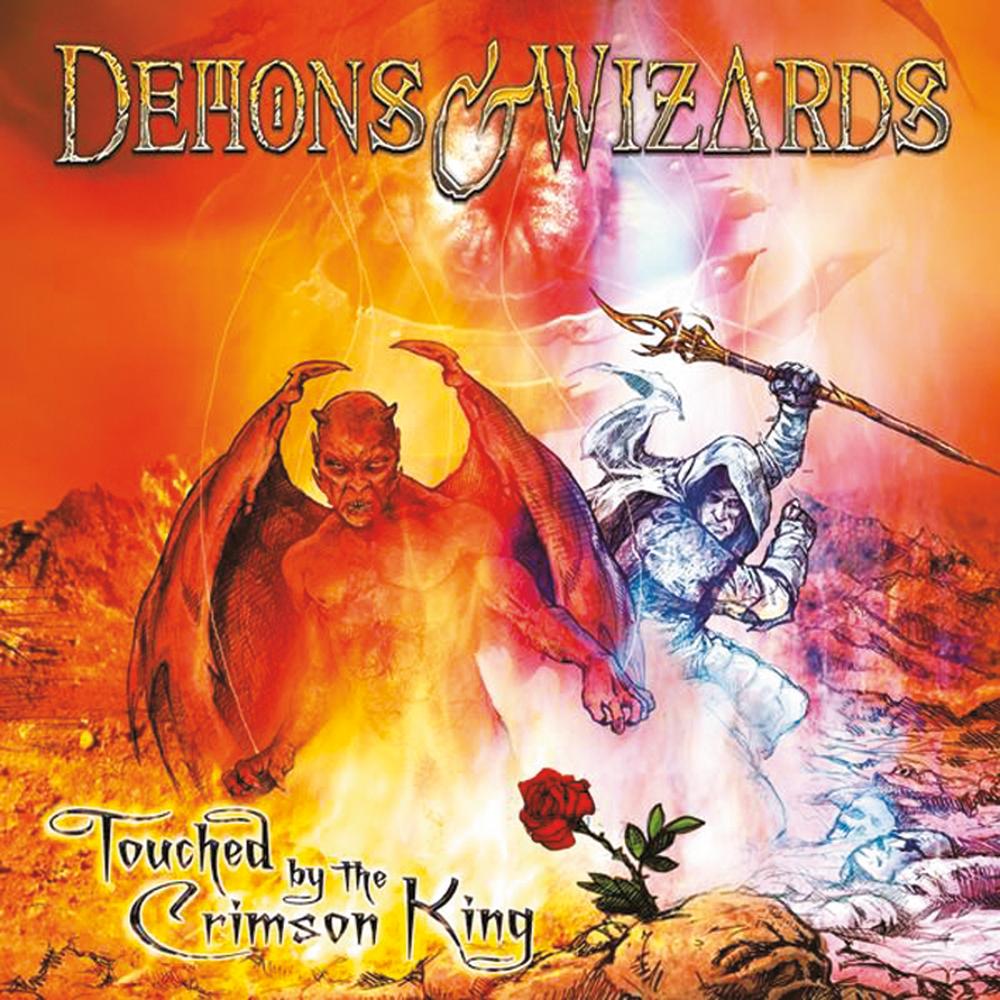 DEMONS & WIZARDS - Touched by the Crimson King cover 