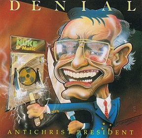 DENIAL - Antichrist President cover 