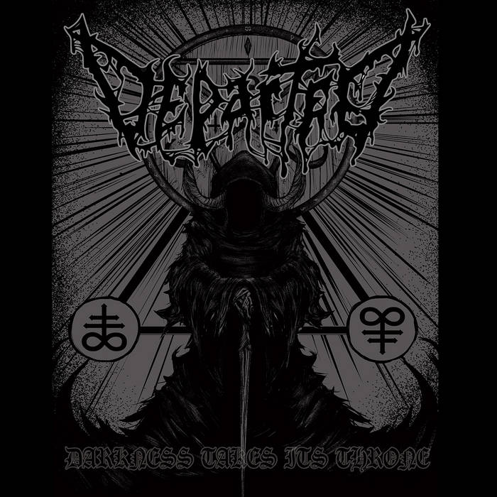DEPARTED (NJ-2) - Darkness Takes Its Throne cover 
