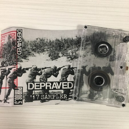 DEPRAVED (CA) - '17 Sampler cover 