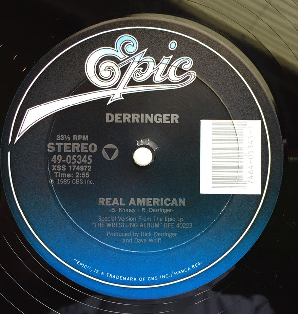 DERRINGER - Grab Them Cakes / Real American cover 