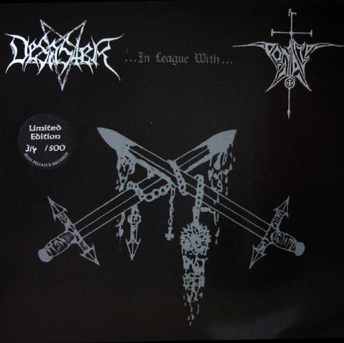 DESASTER - Desaster in League with Pentacle cover 