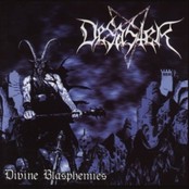 DESASTER - Divine Blasphemies cover 