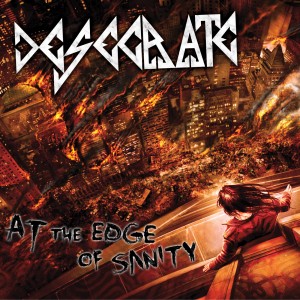 DESECRATE - At the Edge of Sanity cover 