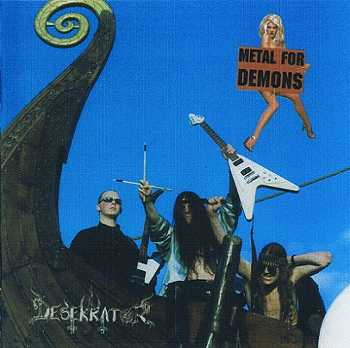 DESEKRATOR - Metal for Demons cover 