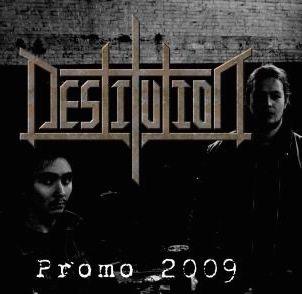 DESTITUTION - Promo 2009 cover 
