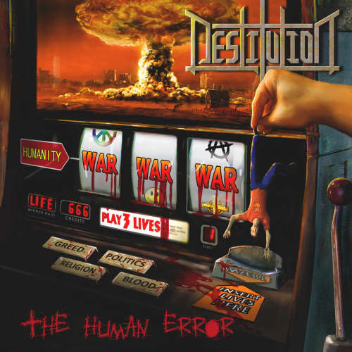 DESTITUTION - The Human Error cover 