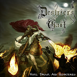 DESTRIERS GAIT - Hung, Drawn and Quartered cover 