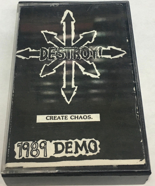 DESTROY! - Create Chaos 1989 Demo cover 