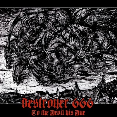 DESTRÖYER 666 - To the Devil His Due cover 