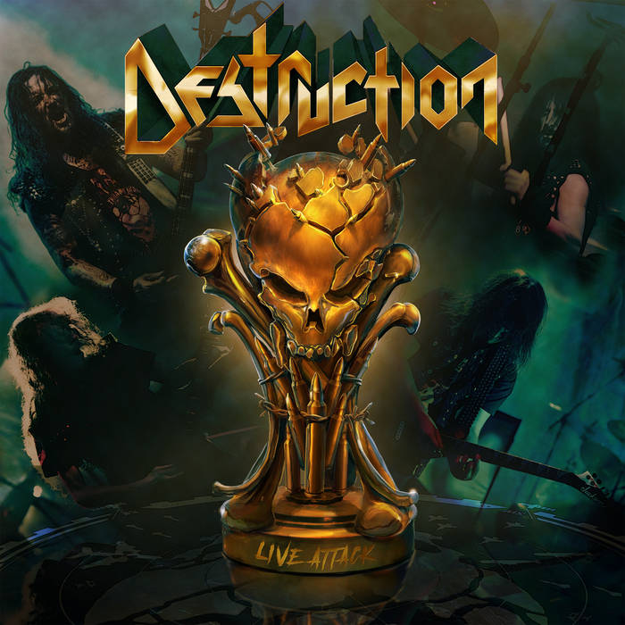 DESTRUCTION - Live Attack cover 