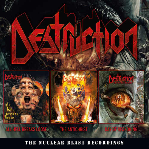 DESTRUCTION - The Nuclear Blast Recordings cover 