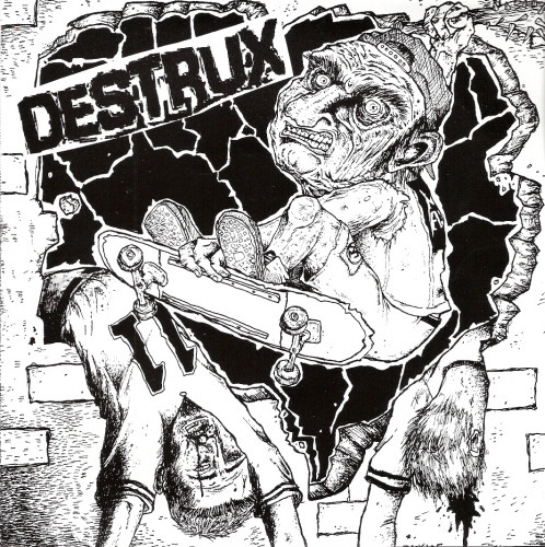 DESTRUX - Destrux / Bad Eating Habits ‎ cover 