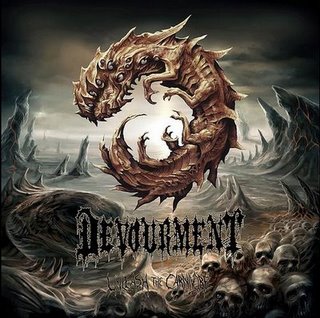 DEVOURMENT - Unleash the Carnivore cover 