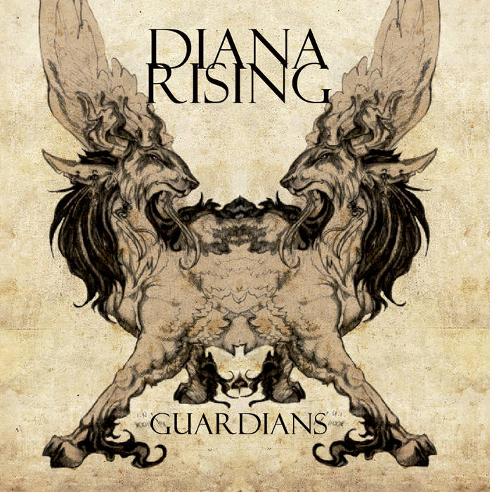 DIANA RISING - Guardians cover 