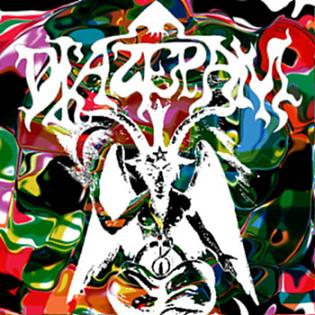 DIAZEPAM - Satanic Ladyland cover 