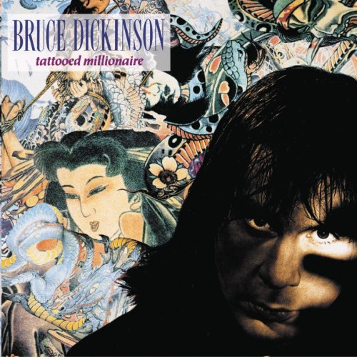 BRUCE DICKINSON - Tattooed Millionaire cover 