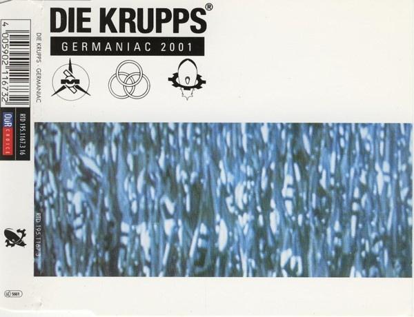 DIE KRUPPS - Germaniac 2001 cover 