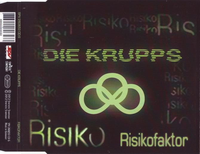 DIE KRUPPS - Risikofaktor cover 