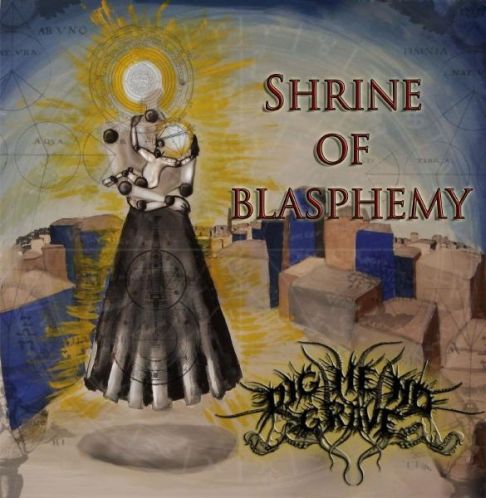 DIG ME NO GRAVE - Shrine of Blasphemy cover 