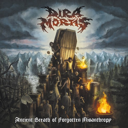 DIRA MORTIS - Ancient Breath Of Forgotten Misanthrophy cover 