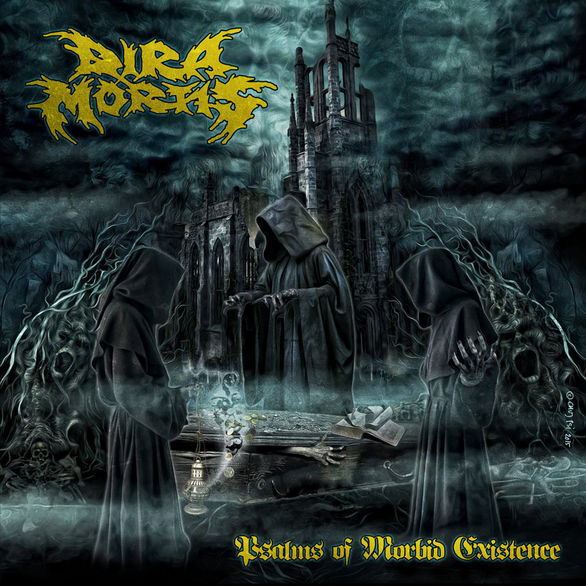 DIRA MORTIS - Psalms Of Morbid Existence cover 