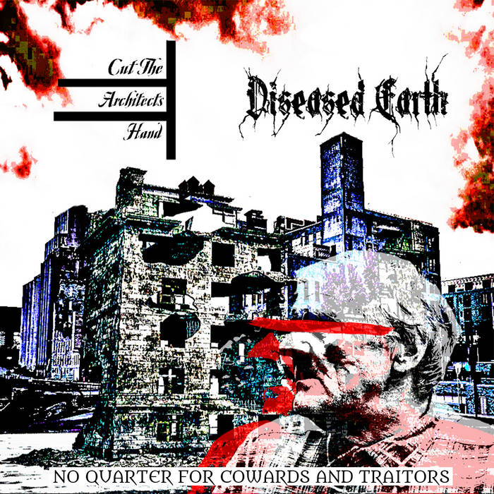 DISEASED EARTH - No Quarter For Cowards And Traitors cover 