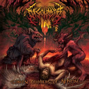 DISENTOMB - Sunken Chambers of Nephilim cover 
