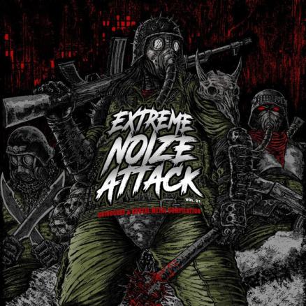 DISHARMONIC ORCHESTRA - Extreme Noize Attack Vol. 01 cover 
