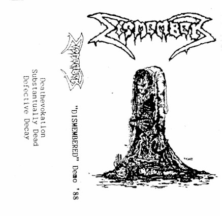 DISMEMBER - Dismembered cover 