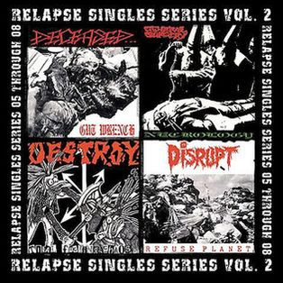 DISRUPT - Relapse Singles Series Vol. 2 ‎ cover 