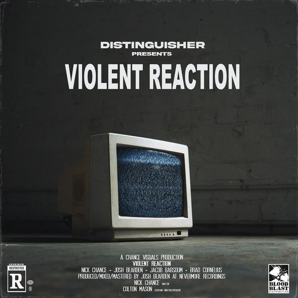 DISTINGUISHER - Violent Reaction cover 