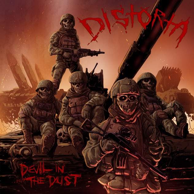 DISTORTA - A Devil In The Dust cover 