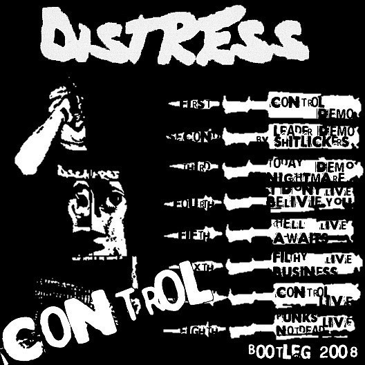 DISTRESS - Control Bootleg 2008 cover 