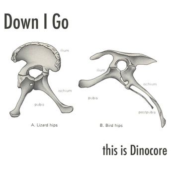 DOWN I GO - This Is Dinocore cover 