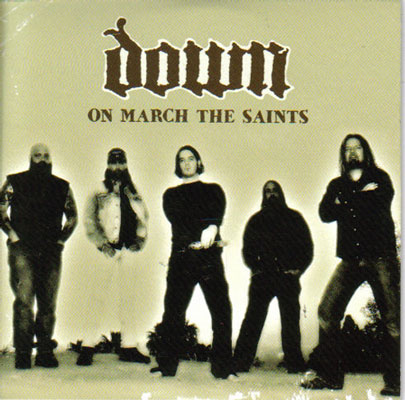 DOWN - On March the Saints cover 
