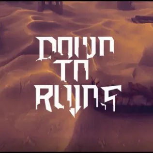 DOWN TO RUINS - The Menacing cover 