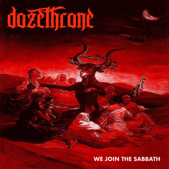 DOZETHRONE - We Join The Sabbath cover 