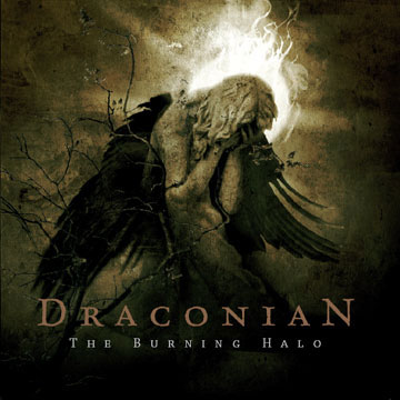 DRACONIAN - The Burning Halo cover 