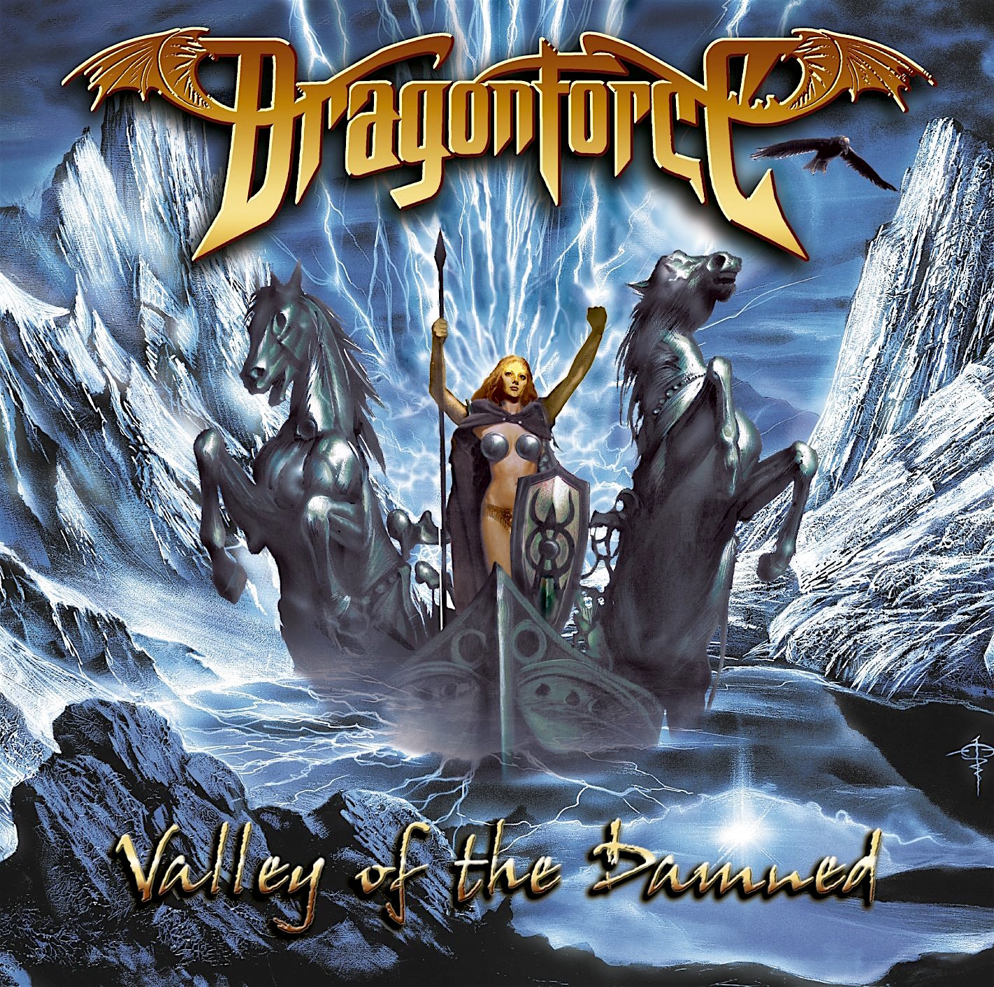 DRAGONFORCE - Valley of the Damned cover 