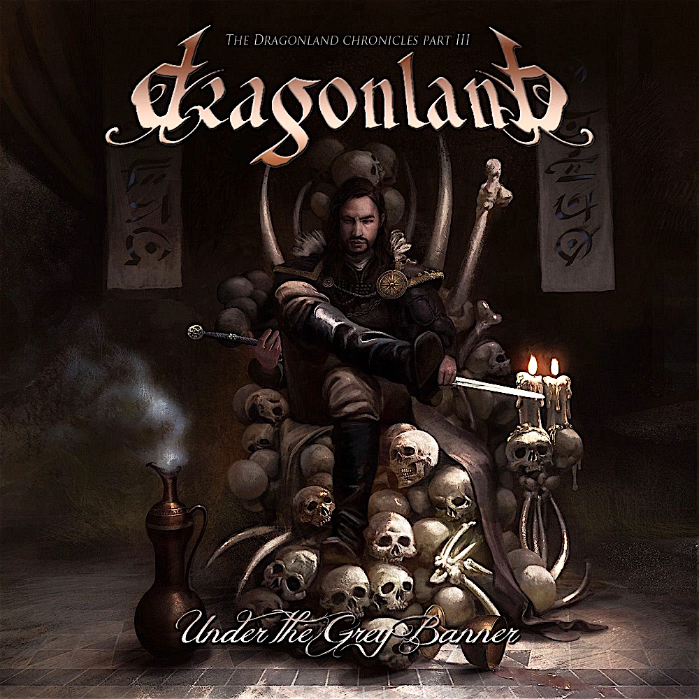 DRAGONLAND - Under the Grey Banner cover 