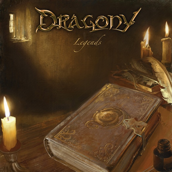 DRAGONY - Legends cover 