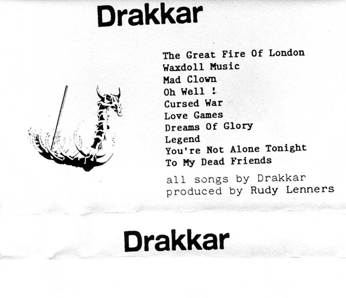 DRAKKAR - Drakkar cover 
