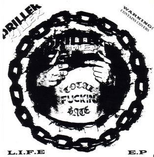DRILLER KILLER - L.I.F.E E.P cover 