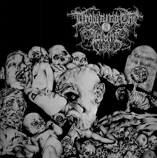 DROWNING THE LIGHT - Catacombs of Blood cover 